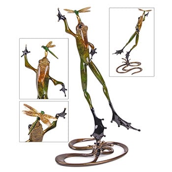 Quantum Leap Bronze Frog