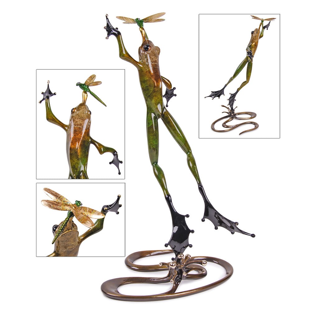 Quantum Leap Bronze Frog