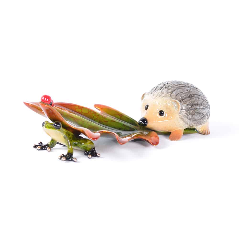 Hedge Fun Bronze Frog