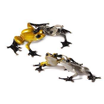 Love Bronze Frog