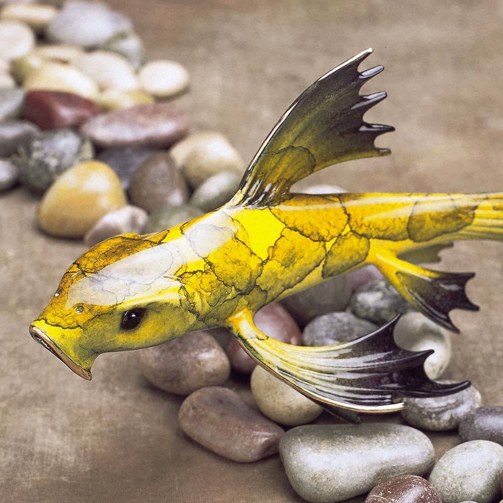 Mellow Yellow Mellow Yellow Bronze Koi
