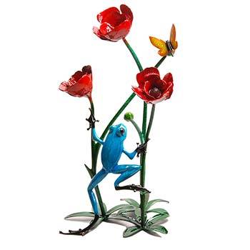 Poppy Bronze Frog