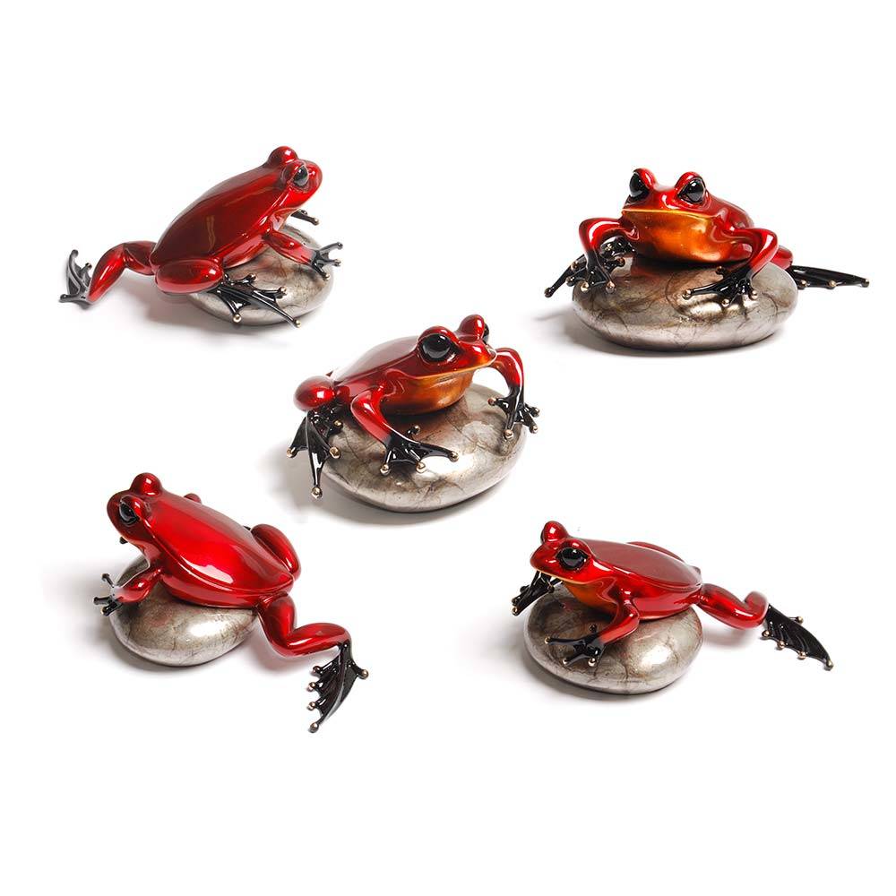 Rockefeller Bronze Frog