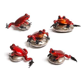 Rockefeller Bronze Frog