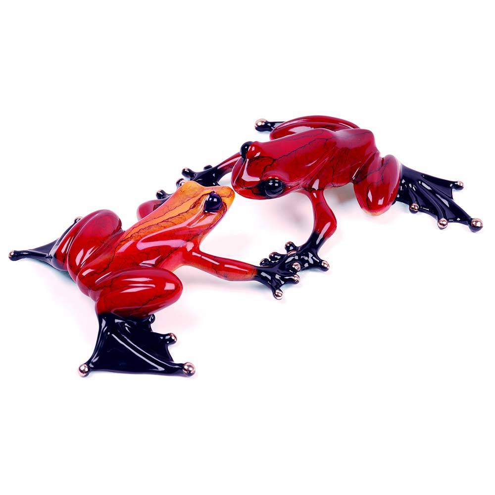 The Kiss The Kiss Bronze Frog