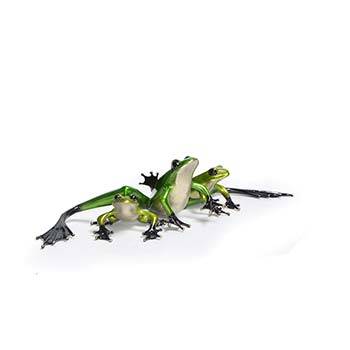 Three's Company Bronze Frog