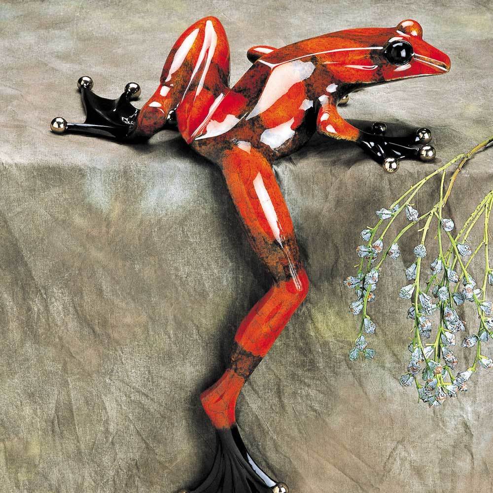 Willie Jump Bronze Frog Willie Jump Bronze Frog