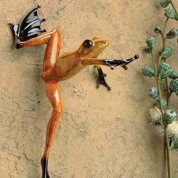 High Dive Bronze Frog