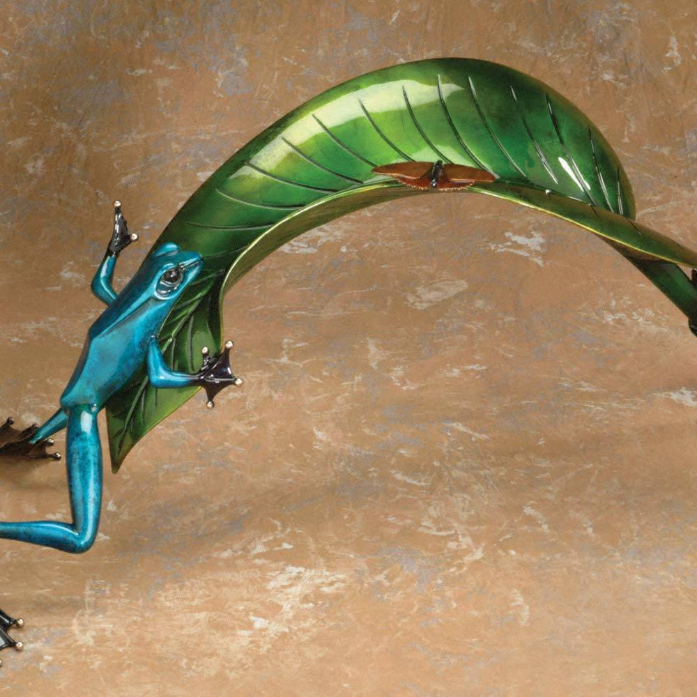 Over the Top Over the Top Bronze Frog