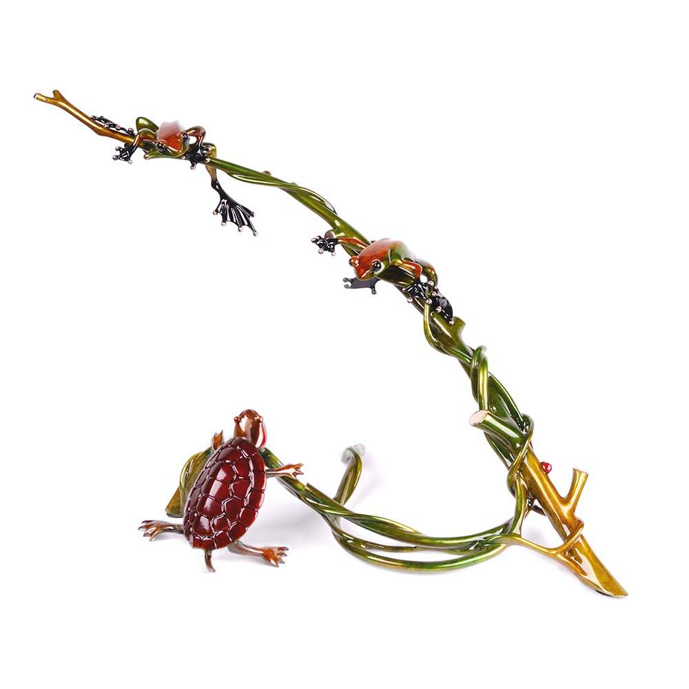 Turtle Creek Bronze Frog