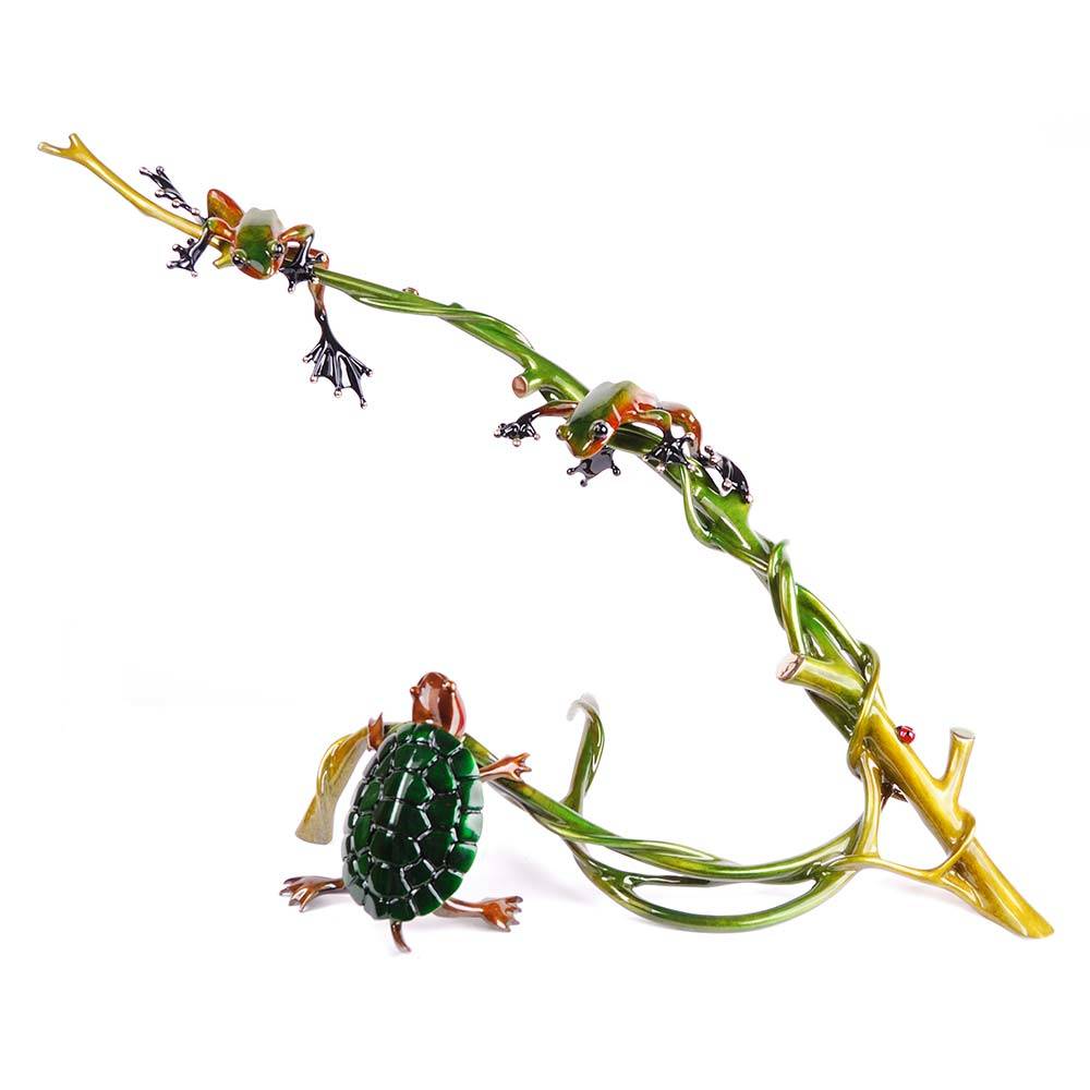 Turtle Creek Bronze Frog