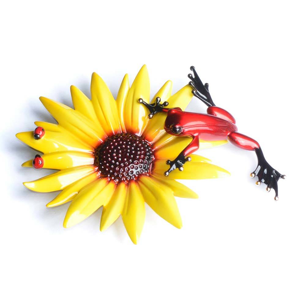 Sunflower Bronze Frog