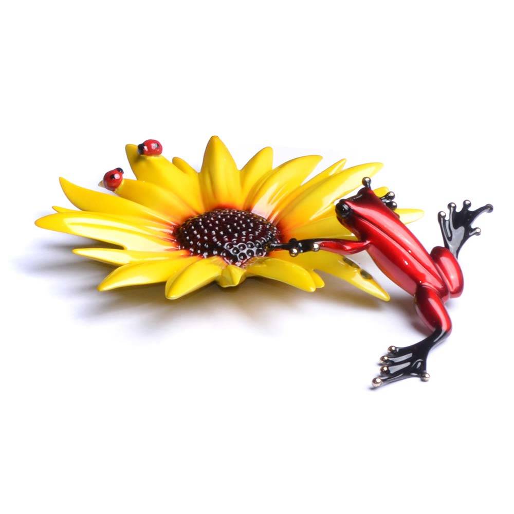 Sunflower Bronze Frog