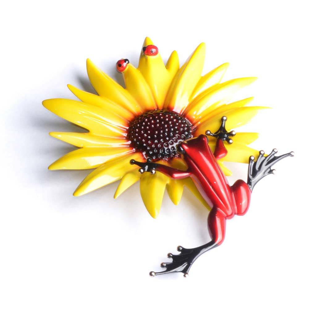 Sunflower Bronze Frog