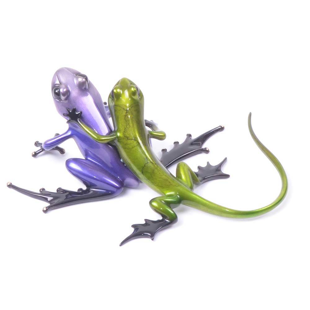 Sidekick Bronze Frog & Gecko