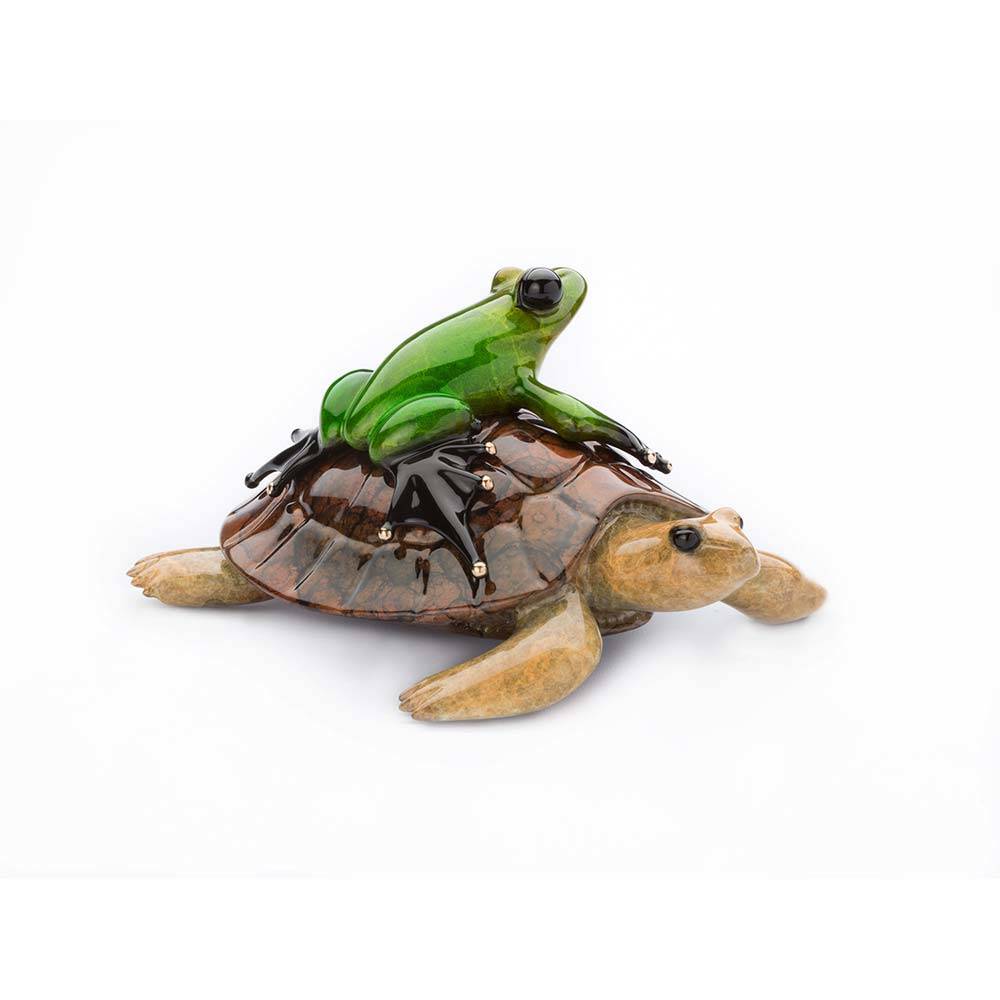 Easy Rider Bronze Frog