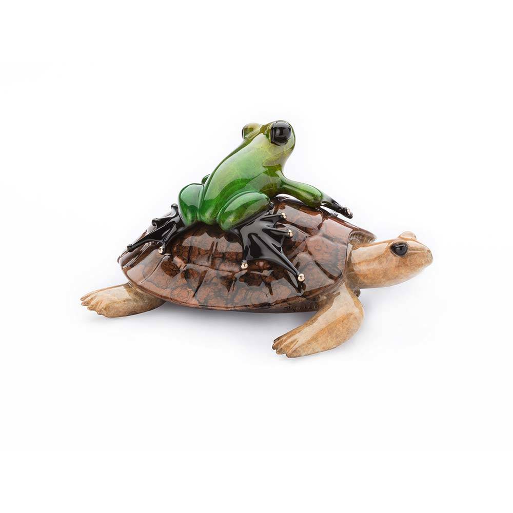 Easy Rider Bronze Frog