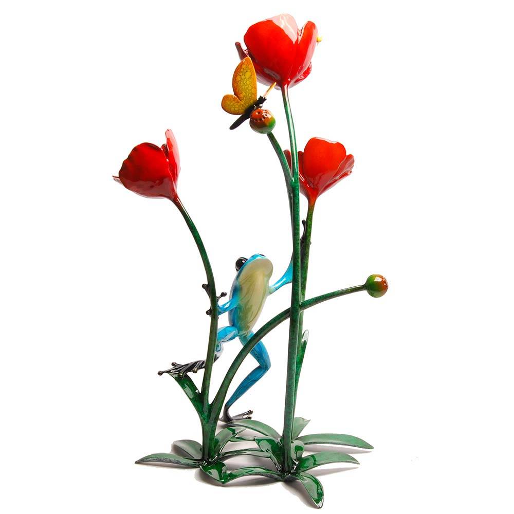 Poppy Bronze Frog