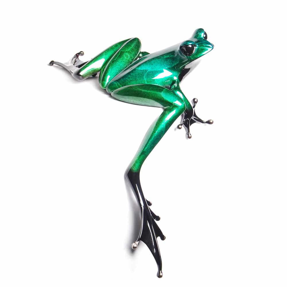 Clover Bronze Frog