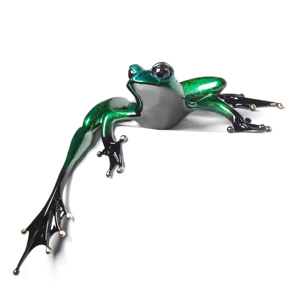 Clover Bronze Frog