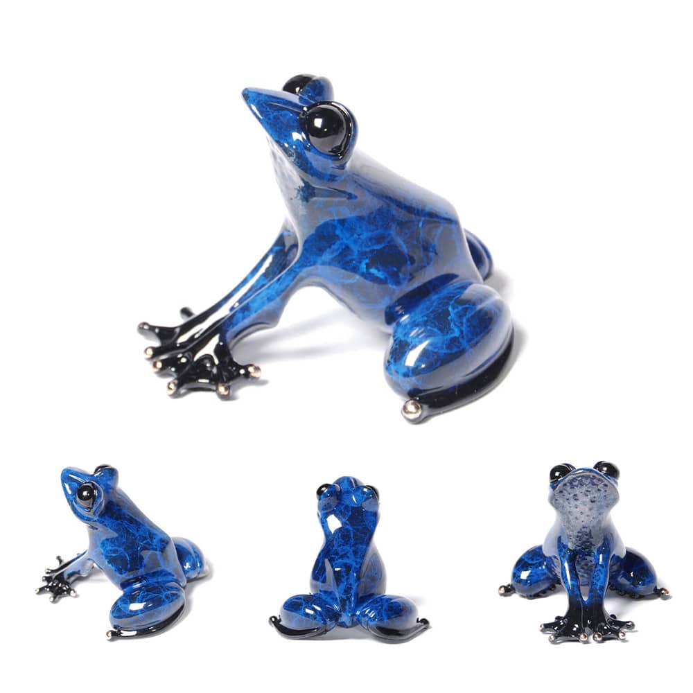 Indigo Bronze Frog