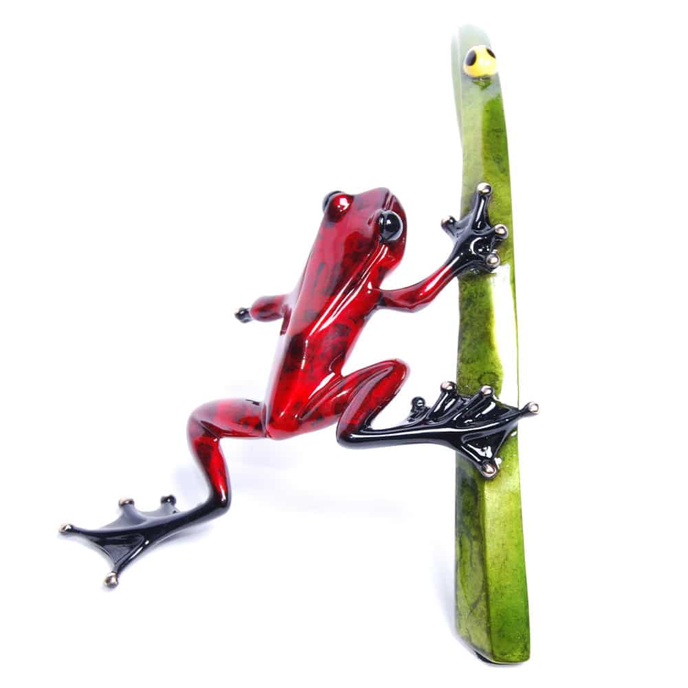Little Ladies Bronze Frog