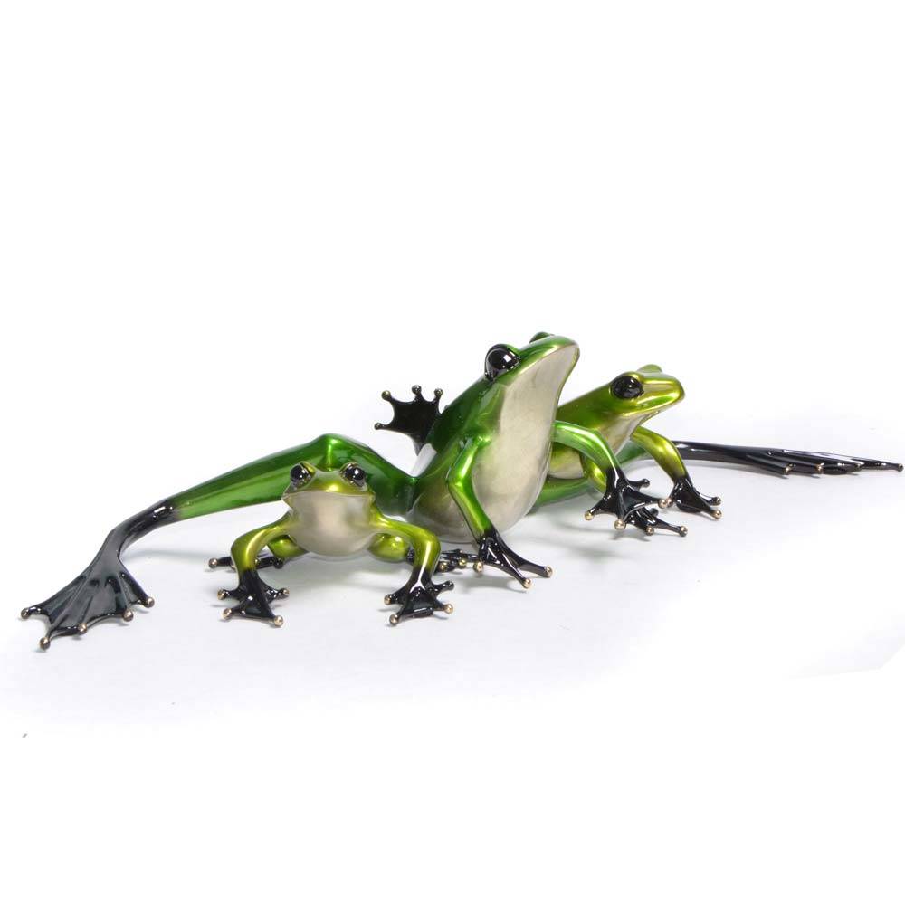 Three's Company Bronze Frog