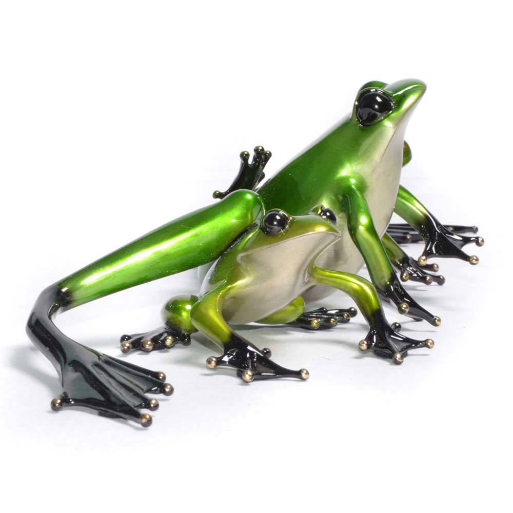 Three's Company Bronze Frog