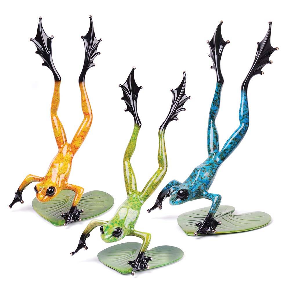 Whimsy, Zest & Flair Bronze Frog